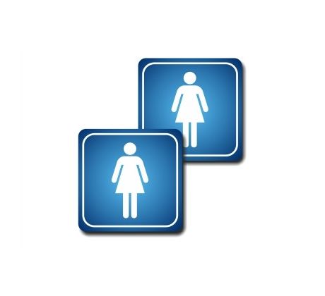 Informační tabulka - Toaleta ženy