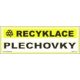 Tabulky - recyklace - Plechovky