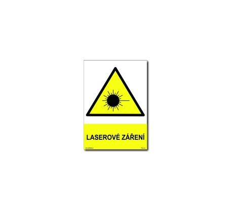 Bezpečnostní tabulky - Laserové záření