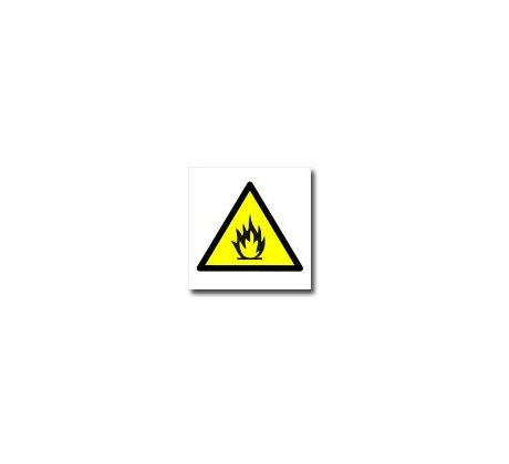 Bezpečnostní tabulky - Nebezpečí požáru - symbol