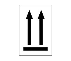 Značení obalů - Touto stranou nahoru / This side up - piktogram