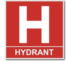 Označení hydrantu