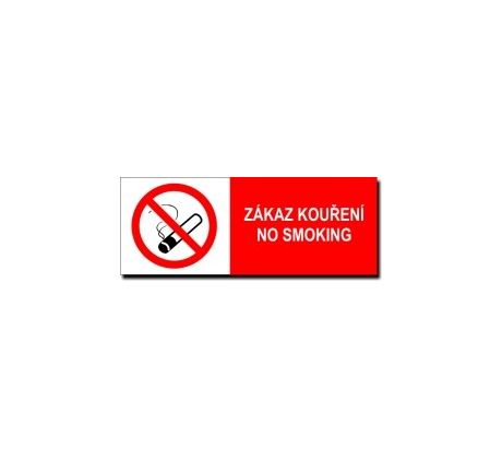 Bezpečnostní tabulky - Zákaz kouření, No smoking