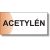 Bezpečnostní tabulky Acetylén