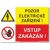 Bezpečnostní tabulky - Pozor elektrické zařízení, vstup zakázán