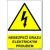 Bezpečnostní tabulky - Nebezpečí úrazu elektrickým proudem
