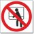 Bezpečnostní symbol - Zákaz nahýbání se z oken