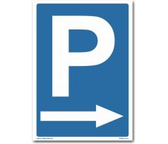 Bezpečnostní tabulky - Parkování vpravo