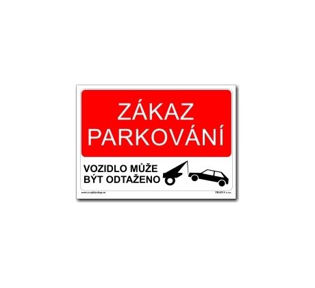 Zákaz parkování 1. - Bezpečnostní tabulky