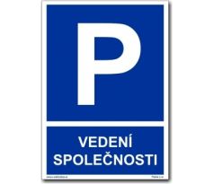 Vyhrazené parkování - Vedení společnosti