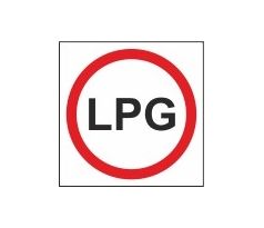 LPG - Bezpečnostní tabulka