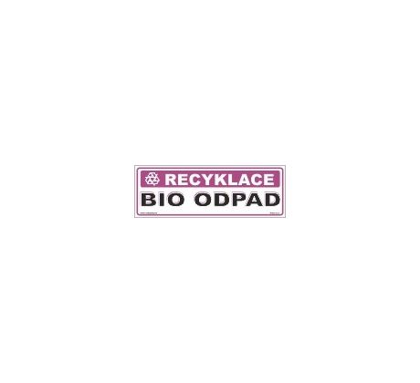 Tabulky - recyklace - Bio odpad
