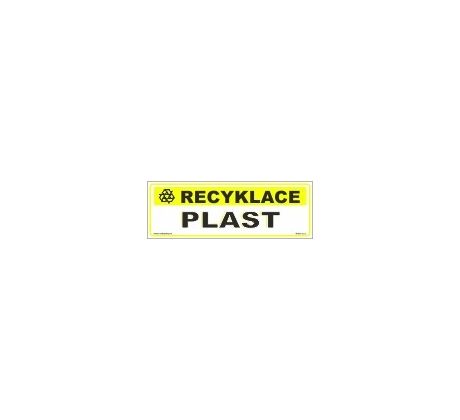 Tabulky - recyklace - Plast