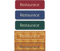 Restaurace - tabulka