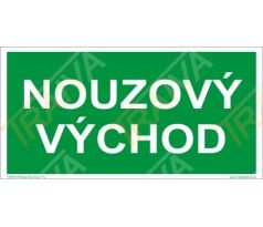 Nouzový východ - fotoluminiscenční FTL