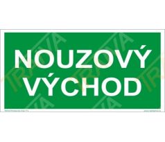 Nouzový východ - fotoluminiscenční FTL