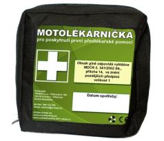 Moto-lékárnička v kortexovém obalu