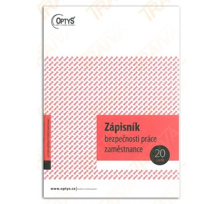 Zápisník bezpečnosti práce A5