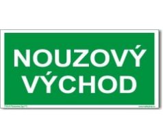 Nouzový východ - fotoluminiscenční FTL