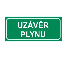 Uzávěr plynu