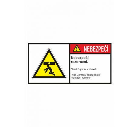 Nebezpečí - Nebezpečí rozdrcení