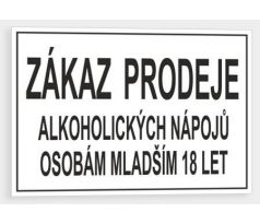 Zákaz prodeje alkoholických nápojů osobám mladším 18 let