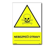 Bezpečnostní tabulky - Nebezpečí otravy