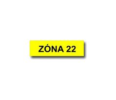 Bezpečnostní tabulky - Zóna 22