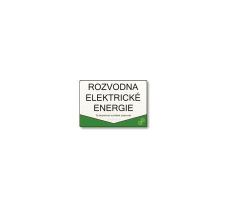 Bezpečnostní tabulky - Rozvodna elektrické energie