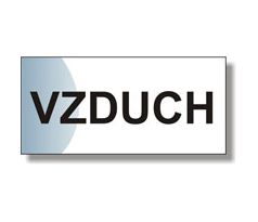 Bezpečnostní tabulky Vzduch