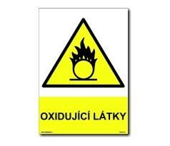 Bezpečnostní tabulky - Oxidující látky