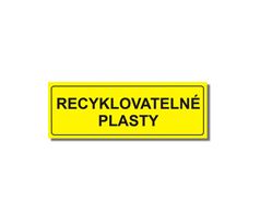 Tabulky - Tříděný odpad - Recyklovatelné plasty