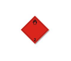 Značení ADR - Nebezpečí požáru ( hořlavé plyny ) č.2 A