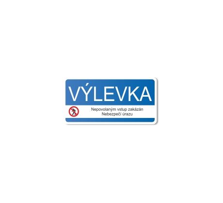 Bezpečnostní tabulka - Výlevka