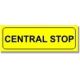 Bezpečnostní tabulky - Central stop - stop tlačítko
