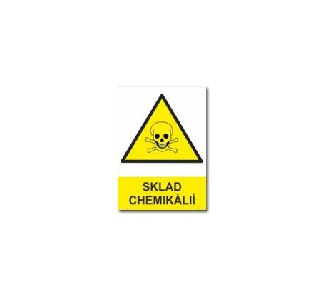 Bezpečnostní tabulky - Sklad chemikálií
