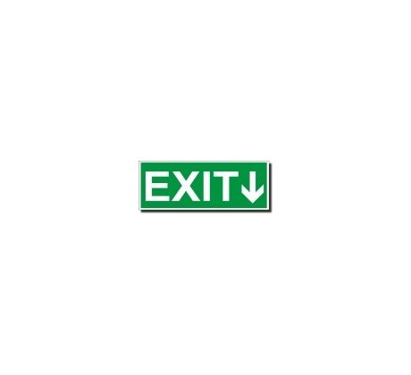 Nápis se šipkou - EXIT