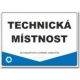 Bezpečnostní tabulky - Technická místnost