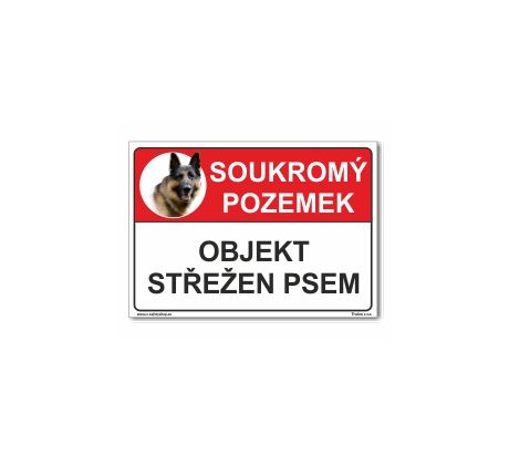 Objekt střežen psem