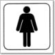 Bezpečnostní tabulky - WC Ženy