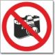 Bezpečnostní symbol - Zákaz fotografování