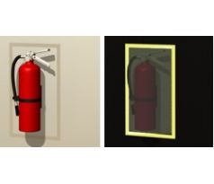 Pásky pro označení hasicího přístroje