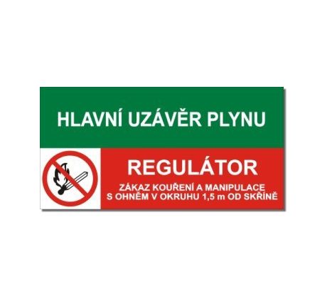 Hlavní uzávěr plynu - Regulátor