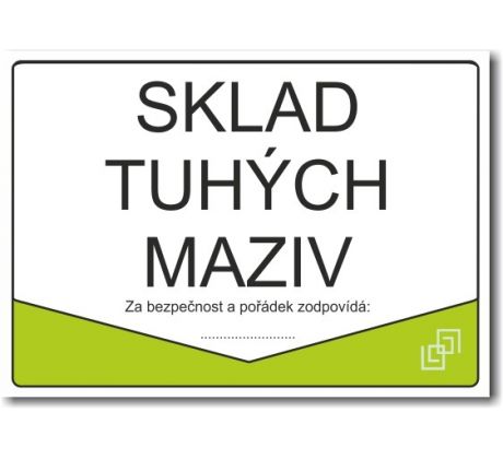 Sklad tuhých maziv