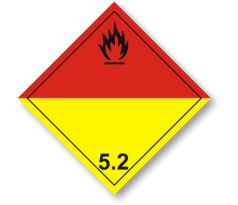 Značení ADR - Organické peroxidy č. 5.2