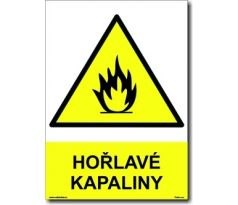 Bezpečnostní tabulky - Hořlavé kapaliny