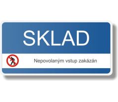 Bezpečnostní tabulka - Sklad