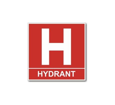 Označení hydrantu
