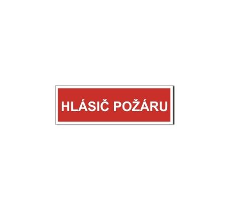 Tabulka nadpis hlásič požáru