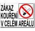 Zákaz kouření v celém areálu Plast 420x297 mm